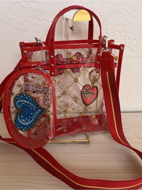 Brighton Clear Tote Bag & Pouch Set